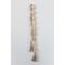 Hello Honey® 60" Mango Wood Bead Garland with Jute Tassels